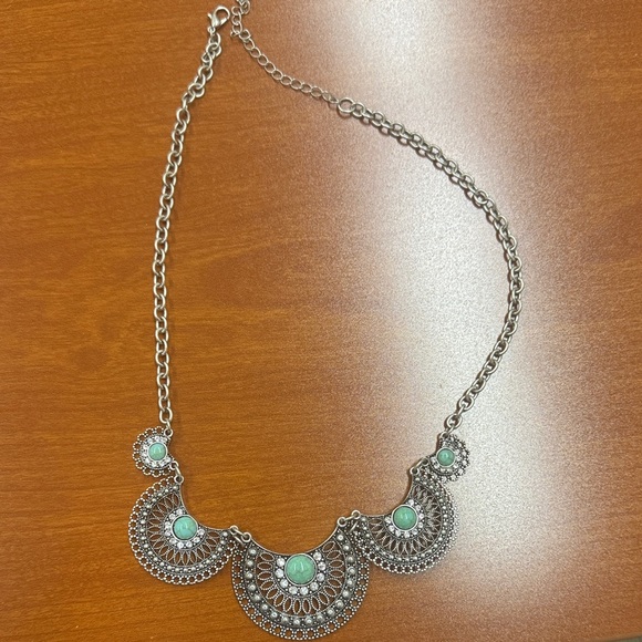 Silver and Turquoise Bracelet Set - Picture 3 of 7